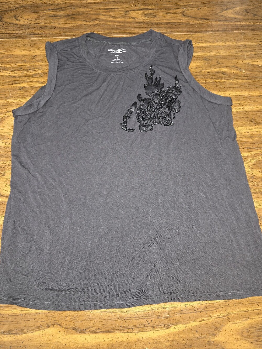 Torrid Charcoal Gray Sleeveless Tank Top